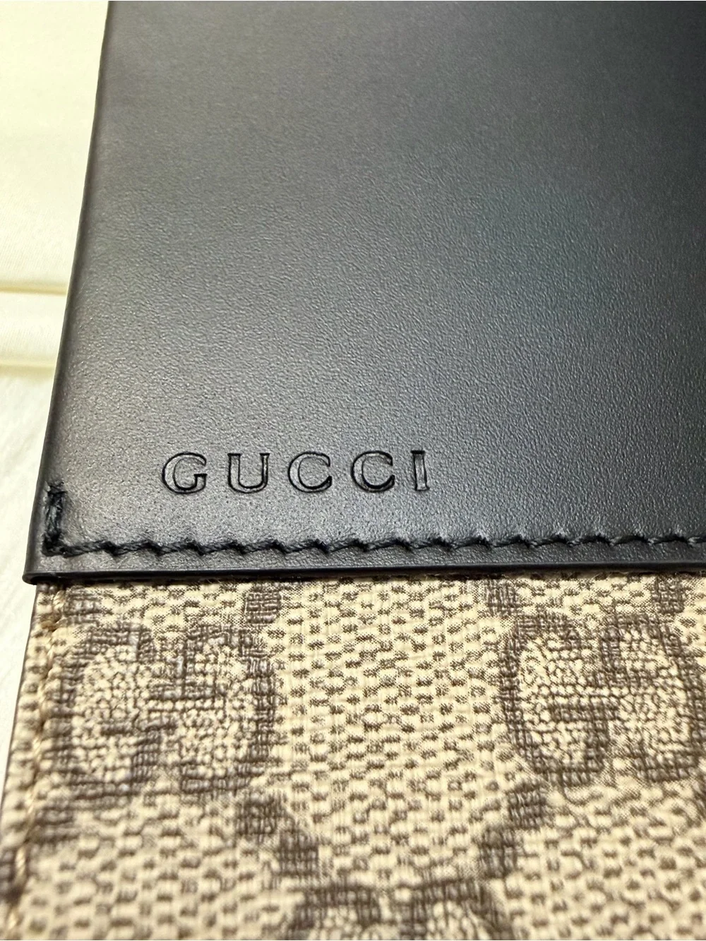 SOLD‼️NWT Gucci Supreme Canvas Bifold Continental Wallet - Picture 10 of 14